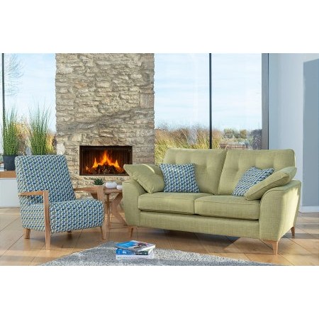 Alstons Upholstery - Savannah 2 Seater Sofa and Accent Chair